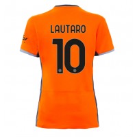 Dámy Fotbalový dres Inter Milan Lautaro Martinez #10 2023-24 Třetí Krátký Rukáv